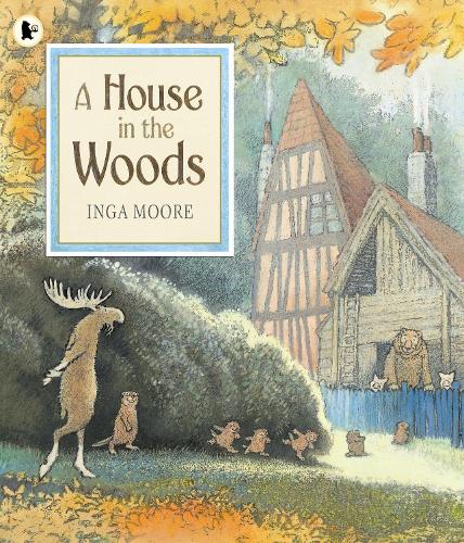Паперова книга «A House in the Woods», автор Інґа Мур - фото №1