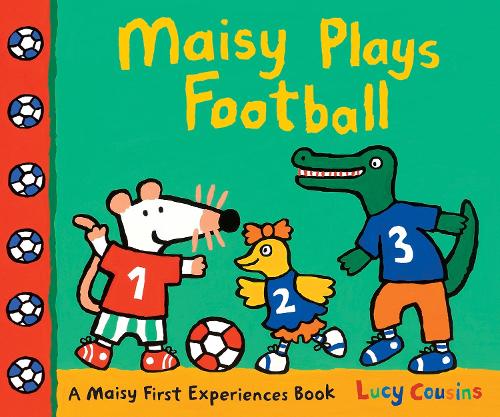 Бумажная книга «Maisy Plays Football», автор Люси Казенс - фото №1