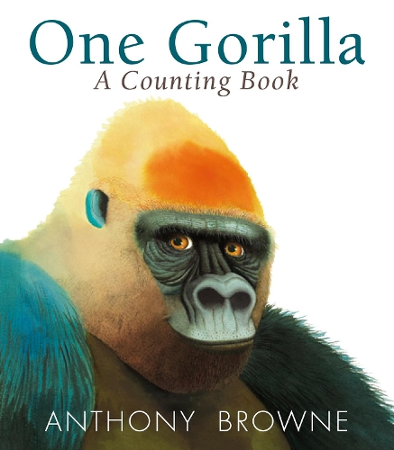 Паперова книга «One Gorilla: A Counting Book», автор Ентоні Браун - фото №1