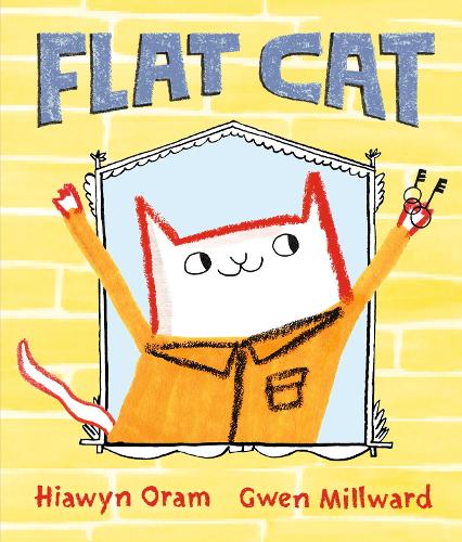 Паперова книга «Flat Cat», автор Гіавін Орам - фото №1