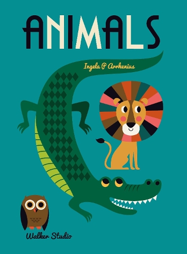 Паперова книга «Animals: A stylish big picture book for all ages», автор Інгела П. Арреніус - фото №1