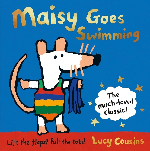 Бумажная книга «Maisy Goes Swimming», автор Люси Казенс - фото №1