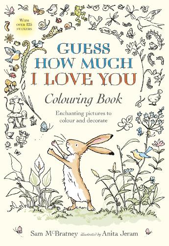 Паперова книга «Guess How Much I Love You Colouring Book», автор Сем Макбретні - фото №1