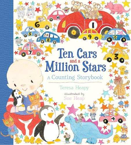 Бумажная книга «Ten Cars and a Million Stars: A Counting Storybook», автор Тереза Хипи - фото №1