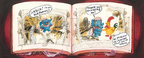 Бумажная книга «Interrupting Chicken and the Elephant of Surprise», автор Дэвид Эзра Штайн - фото №1