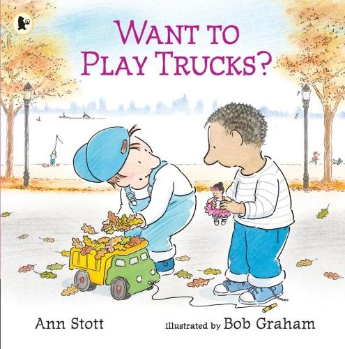 Бумажная книга «Want to Play Trucks?», автор Энн Стотт - фото №1