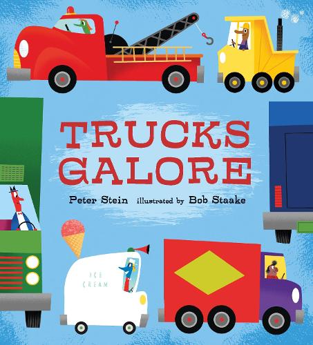 Паперова книга «Trucks Galore», автор Пітер Штайн - фото №1