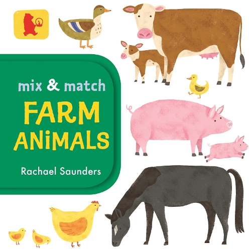 Бумажная книга «Mix and Match: Farm Animals», автор Рэйчел Сондерс - фото №1