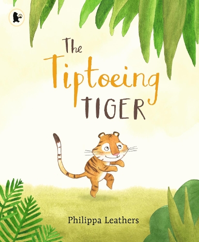 Паперова книга «The Tiptoeing Tiger», автор Філіпа Лезерс - фото №1