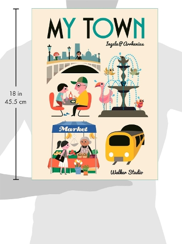 Бумажная книга «My Town», автор Ингела П. Аррениус - фото №1