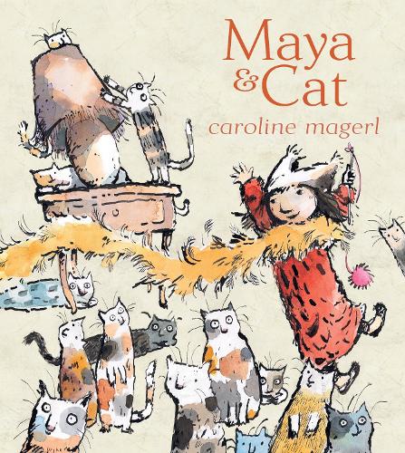 Паперова книга «Maya and Cat», автор Керолайн Магерл - фото №1