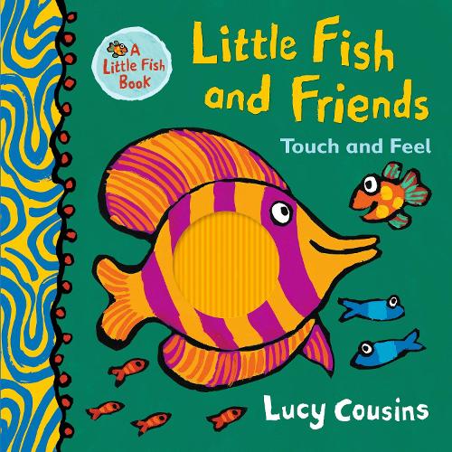 Бумажная книга «Little Fish and Friends: Touch and Feel», автор Люси Казенс - фото №1