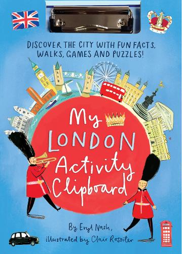 Паперова книга «My London Activity Clipboard», автор Еріл Неш - фото №1