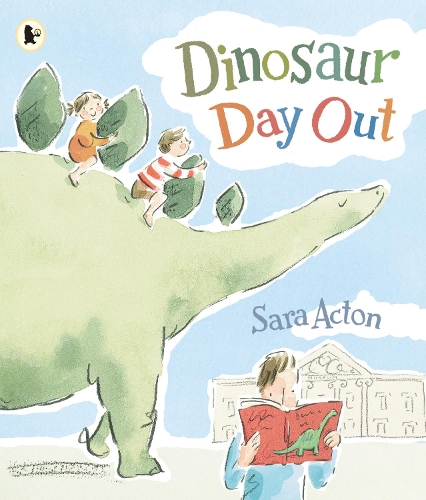 Паперова книга «Dinosaur Day Out», автор Сара Актон - фото №1