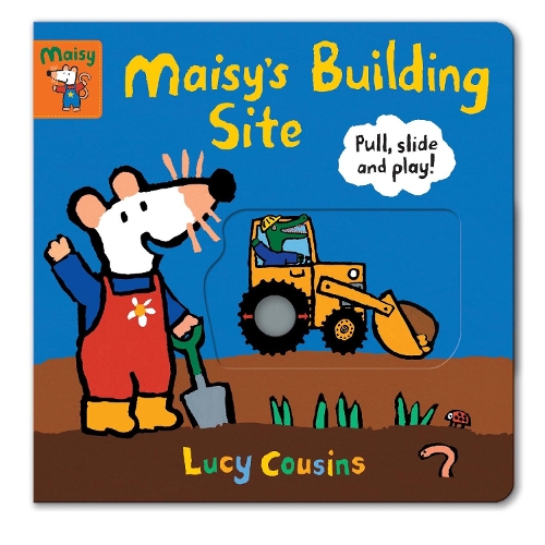 Паперова книга «Maisy's Building Site: Pull, Slide and Play!», автор Люсі Казенс - фото №1