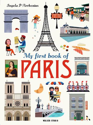 Паперова книга «My First Book of Paris», автор Інгела П. Арреніус - фото №1