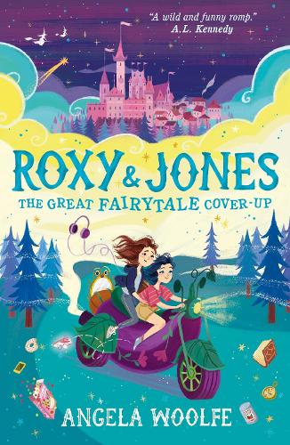 Паперова книга «Roxy & Jones: The Great Fairytale Cover-Up», автор Анжела Вулф - фото №1