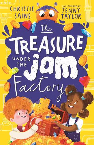 Паперова книга «The Treasure Under the Jam Factory», автор Кріссі Сейнс - фото №1