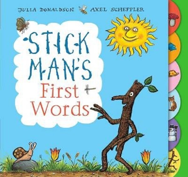 Бумажная книга «Stick Man's First Words», автор Джулия Дональдсон - фото №1