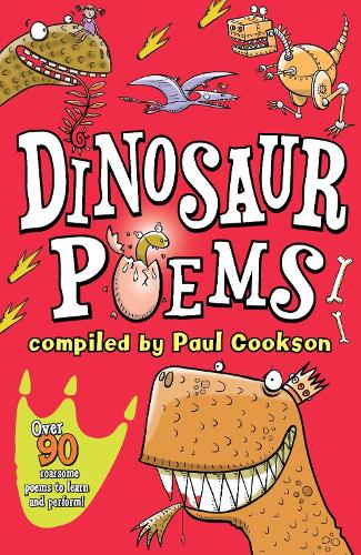 Паперова книга «Dinosaur Poems», автор Пол Куксон - фото №1