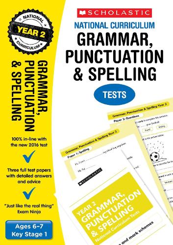 Бумажная книга «Grammar, Punctuation and Spelling Test - Year 2» - фото №1