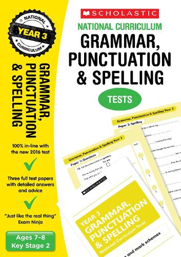 Бумажная книга «Grammar, Punctuation and Spelling Test - Year 3» - фото №1