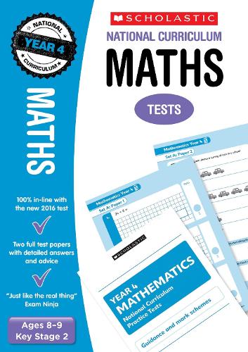Бумажная книга «Maths Test - Year 4» - фото №1
