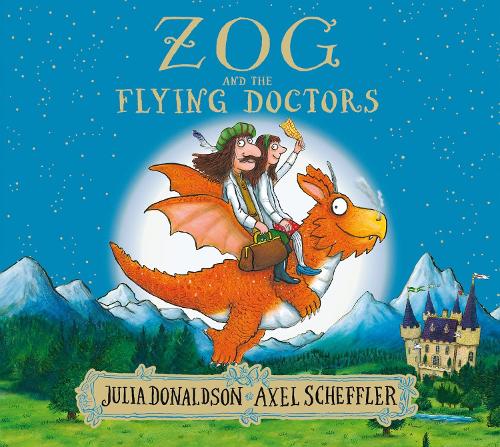 Паперова книга «Zog and the Flying Doctors», автор Джулія Дональдсон - фото №1