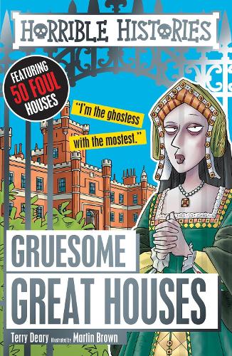 Бумажная книга «Gruesome Great Houses», автор Терри Дири - фото №1