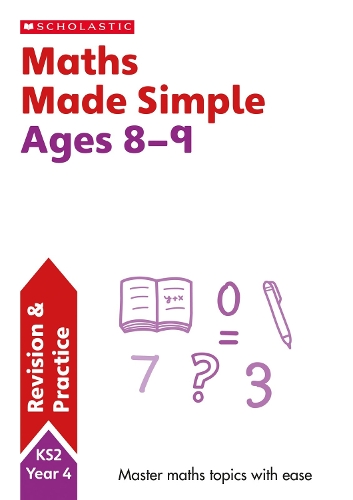 Бумажная книга «Maths Made Simple Ages 8-9», автор Пол Холлин - фото №1