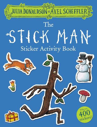 [object Object] «Stick Man Sticker Book», автор Джулия Дональдсон - фото №1