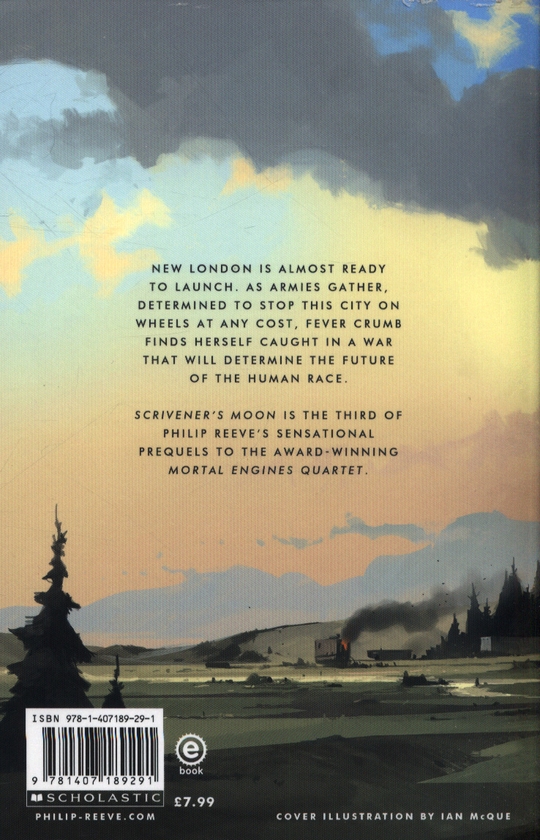 Паперова книга «Scrivener’s Moon», автор Філіп Рів - фото №1