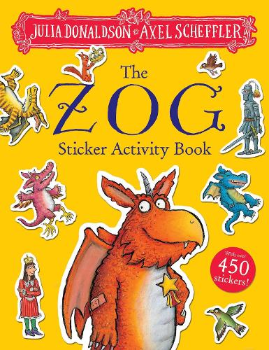 [object Object] «The Zog Sticker Book», автор Джулия Дональдсон - фото №1