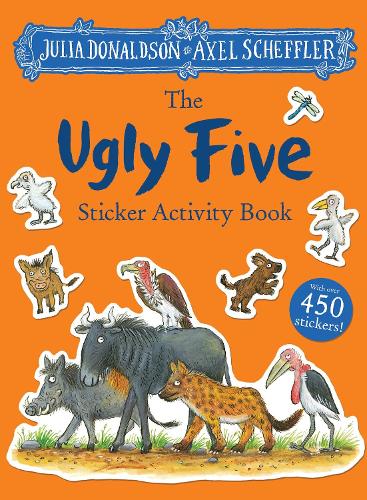 Бумажная книга «The Ugly Five Sticker Book», автор Джулия Дональдсон - фото №1
