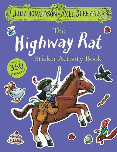 [object Object] «The Highway Rat Sticker Book», автор Джулия Дональдсон - фото №1