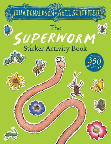 [object Object] «The Superworm Sticker Book», автор Джулия Дональдсон - фото №1