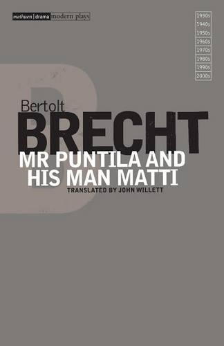 Паперова книга «Mr Puntila and His Man Matti», автор Бертольт Брехт - фото №1