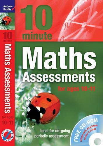 [object Object] «Ten Minute Maths Assessments ages 10-11 (plus CD-ROM)», автор Ендрю Броді - фото №1