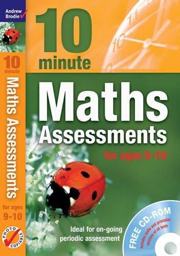 [object Object] «Ten Minute Maths Assessments ages 9-10 (plus CD-ROM)», автор Ендрю Броді - фото №1