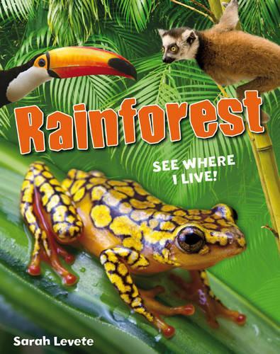 Паперова книга «Rainforest See Where I Live!: Age 6-7, below average readers», автор Сара Левете - фото №1