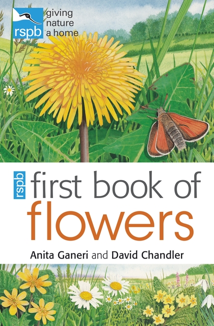 Бумажная книга «RSPB First Book of Flowers» - фото №1
