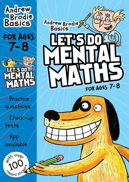 Паперова книга «Let's do Mental Maths for ages 7-8: For children learning at home», автор Ендрю Броуді - фото №1