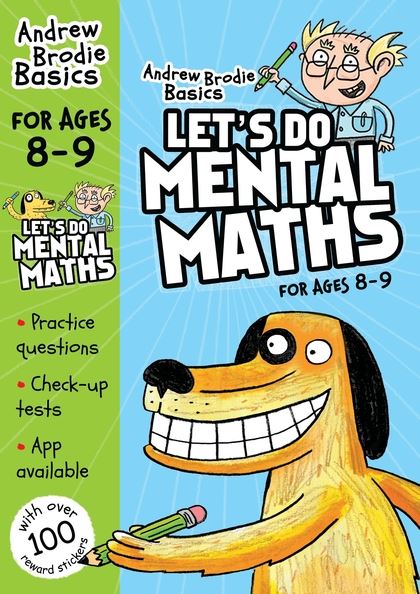 Паперова книга «Let's do Mental Maths for ages 8-9: For children learning at home», автор Ендрю Броуді - фото №1