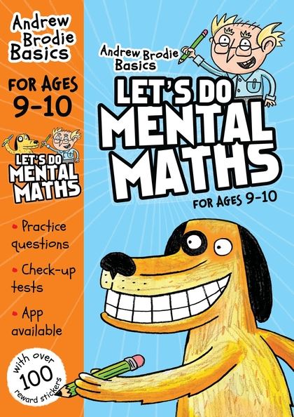 Паперова книга «Let's do Mental Maths for ages 9-10: For children learning at home», автор Ендрю Броуді - фото №1