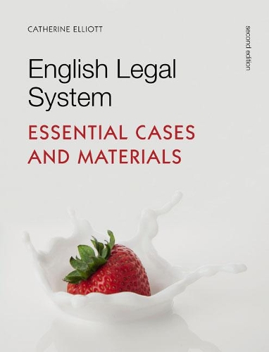 Бумажная книга «English Legal System: Essential Cases and Materials», авторов Кэтрин Эллиотт, Фрэнсис Куинн - фото №1