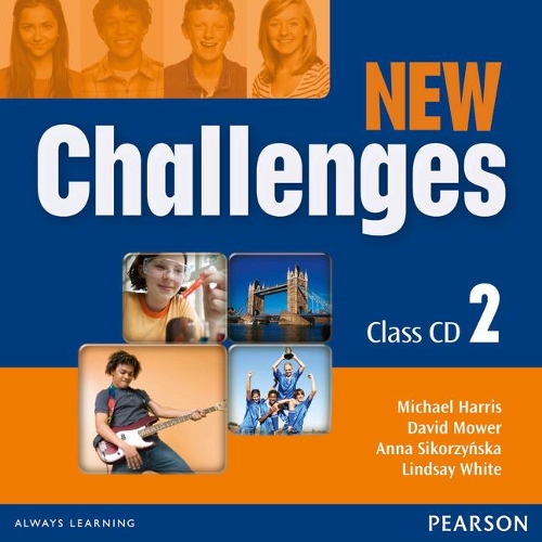 Паперова книга «Challenges New 2 Class Audio CDs», авторів Девід Мувер, Майкл Харрісон, Анна Сикоржинська, Ліндсі Уайт - фото №1