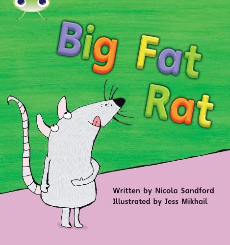 Паперова книга «Bug Club Phonics - Phase 2 Unit 5: Big Fat Rat», автор Нікола Сендфорд - фото №1