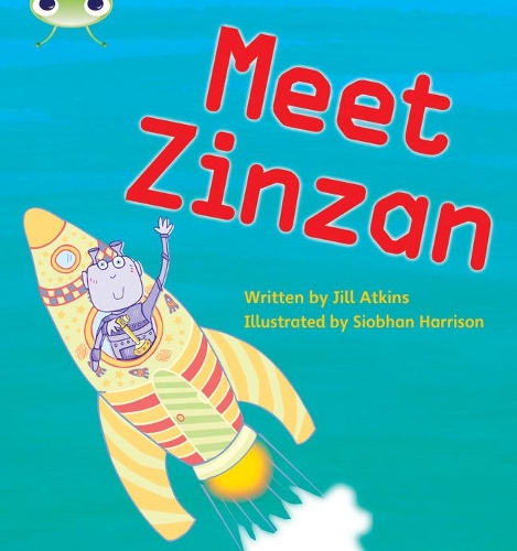 Паперова книга «Bug Club Phonics - Phase 3 Unit 9: Meet Zinzan», автор Джилл Аткінс - фото №1
