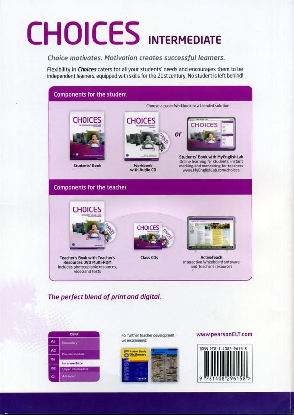 [object Object] «Choices Intermediate Workbook & Audio CD Pack», автор Род Фрікер - фото №2 - мініатюра