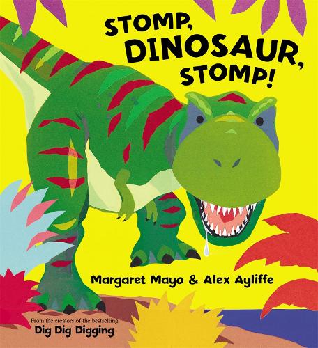 Паперова книга «Stomp, Dinosaur, Stomp!», автор Маргарет Майо - фото №1